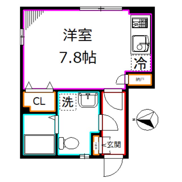 エスペランサ武蔵野 間取り