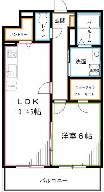 ルミエール高井戸 間取り