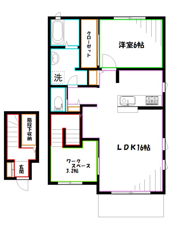 ＭＪメゾンB 間取り
