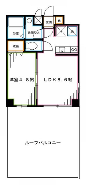 Matsutaka Oxford Court 間取り図