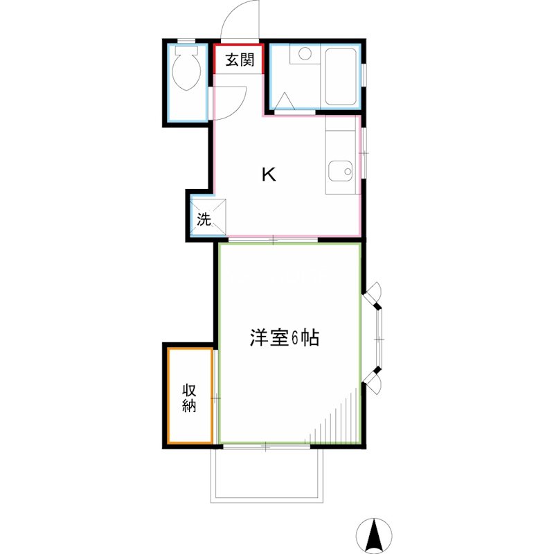 ディモーラ美多加　　 間取り