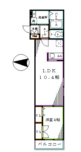 デュオコート 間取り
