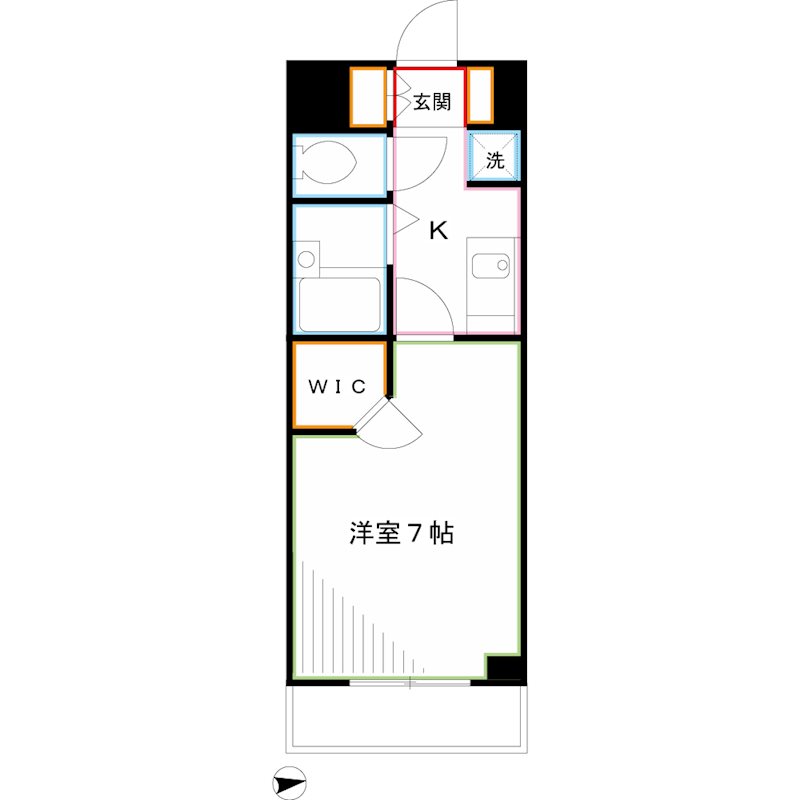 ビイルーム小金井 間取り図