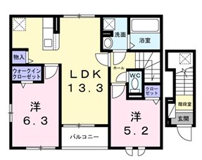 プラシード神代 間取り