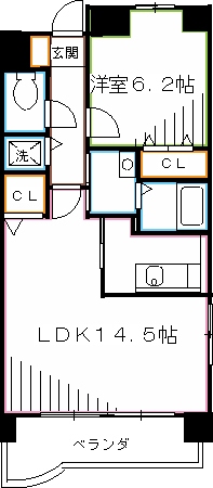 グランツモーデ 間取り図
