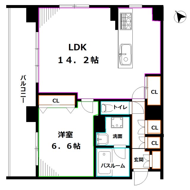 オーパスレジデンス吉祥寺 間取り