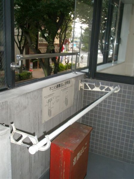 T`s Loftビル ベランダ