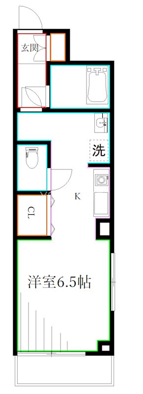 エルミタージュ下連雀 間取り