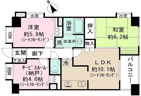 インペリアル武蔵野シティ 間取り