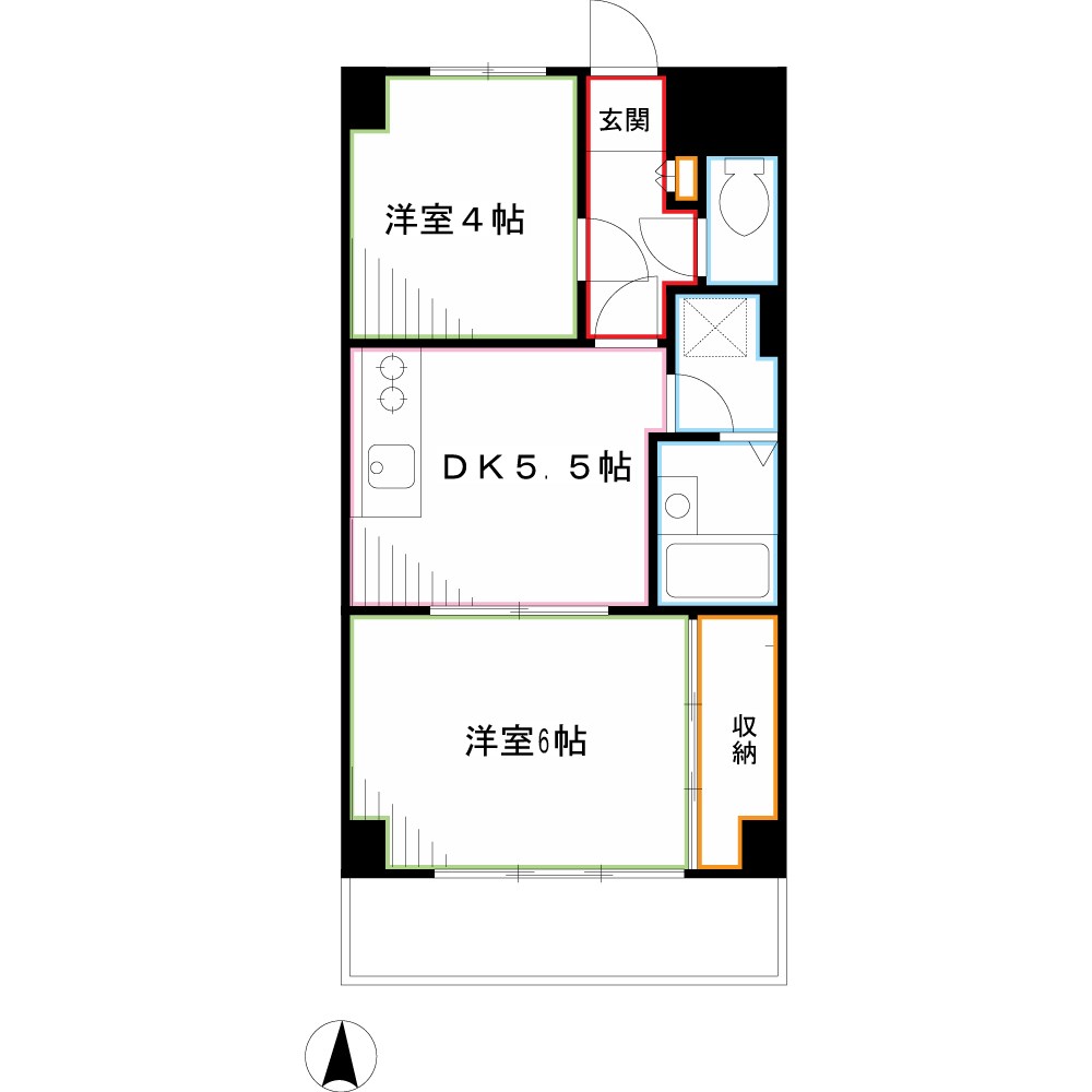 ユーレジデンス三鷹 間取り
