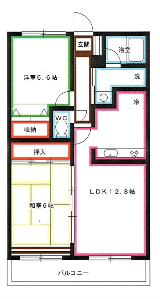 アビタシオン  間取り