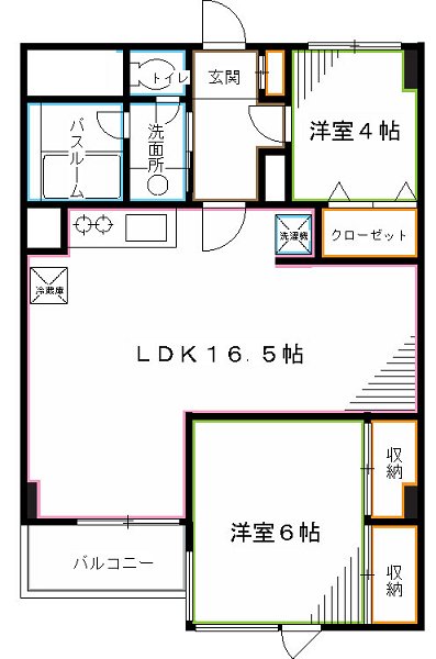 荻窪豊栄ステーションプラザ  間取り