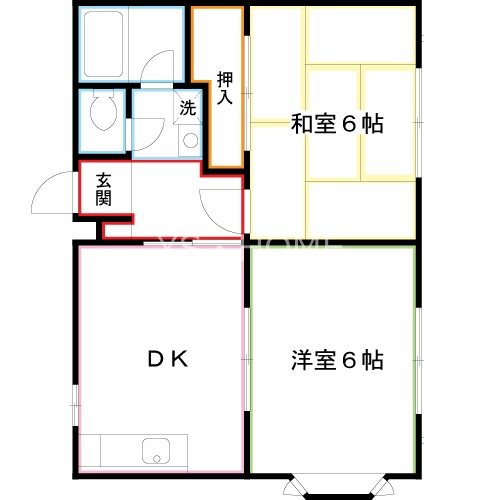 ランドオーエノ 間取り