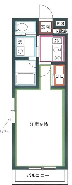 パラッチィーナー　チグサ 間取り
