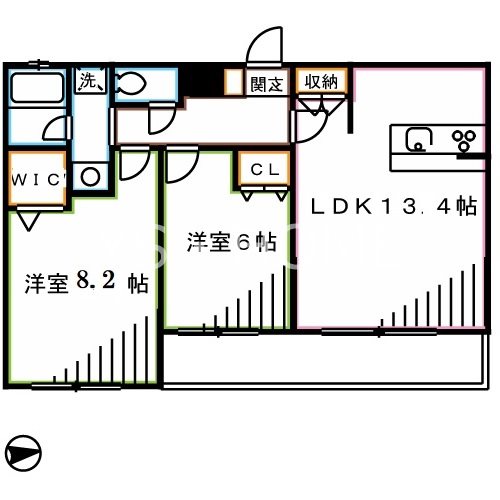 Wisteria浅間 間取り