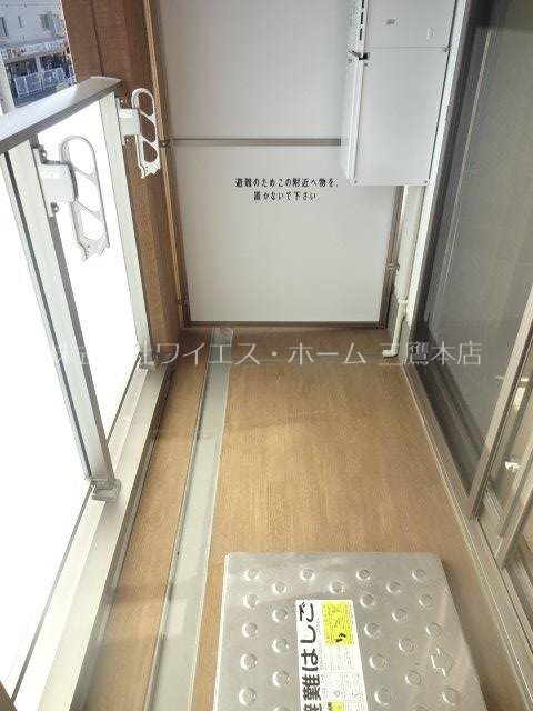 ディー・フラワー ベランダ