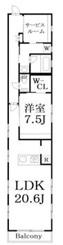 リベルテ富士見台 間取り