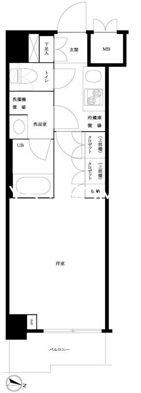 ルーブル方南町弐番館 間取り