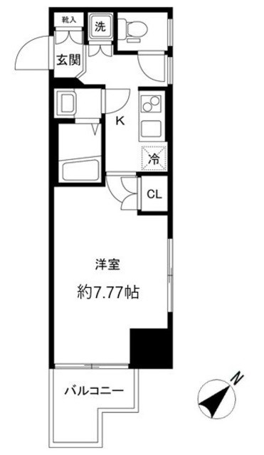 フェルテ中野 間取り