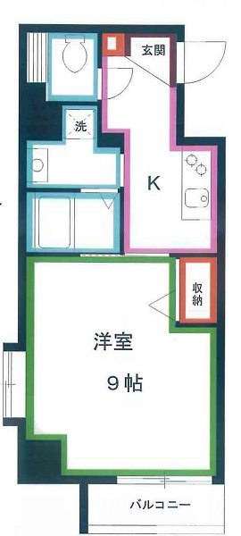 フォルテューヌ三鷹    間取り