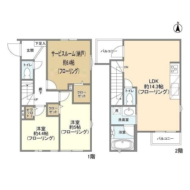 KoletTerrace石神井台 間取り