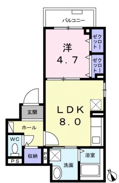 Glanz（グランツ） 間取り