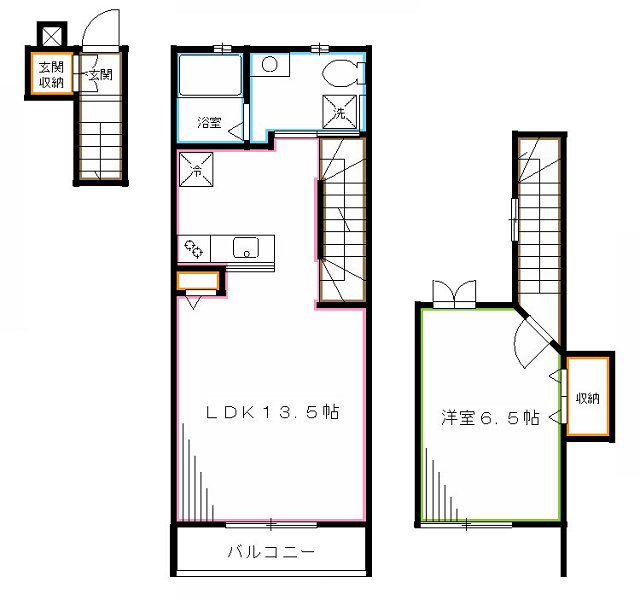 Villa Penta 間取り
