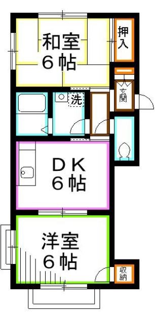 サンハイツ吉祥寺　２号館  間取り