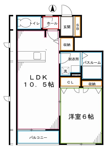 Ｋ・アルカディア 間取り