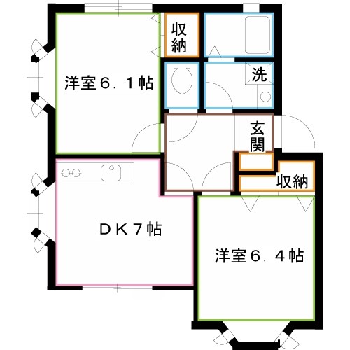 OZ参番街A 間取り
