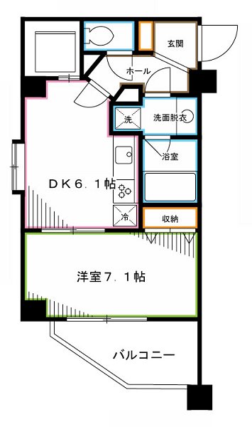 ウィンドシティ中野 間取り
