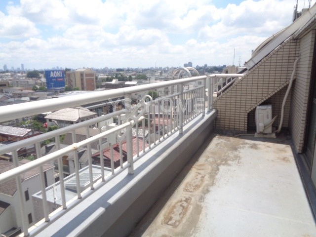 シャトー・ド・デューカル ベランダ