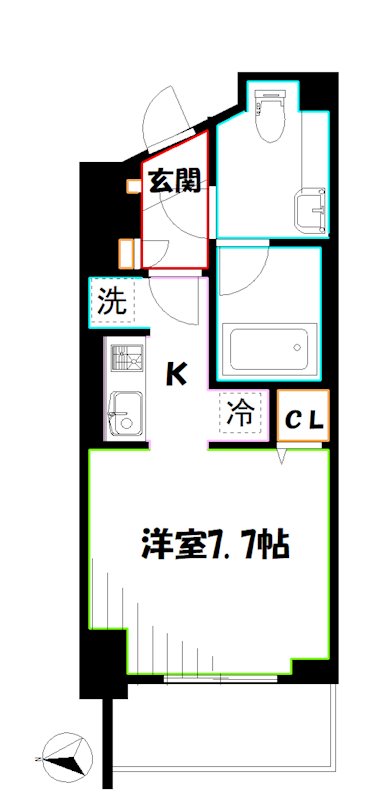 グランドレジデンス三鷹 間取り