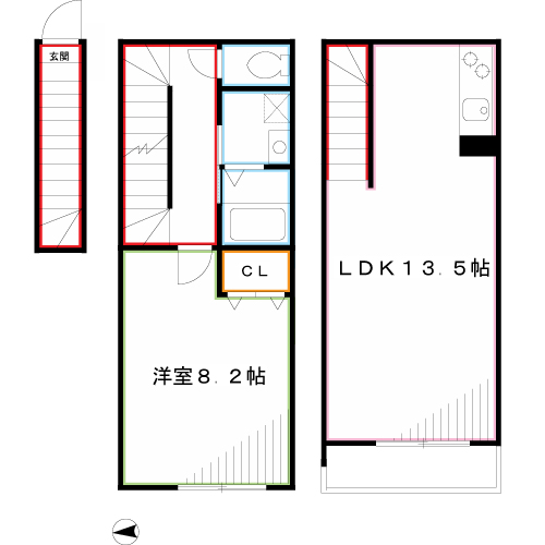 ミハス三鷹の森 間取り