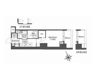 コンフォリア西荻窪 間取り