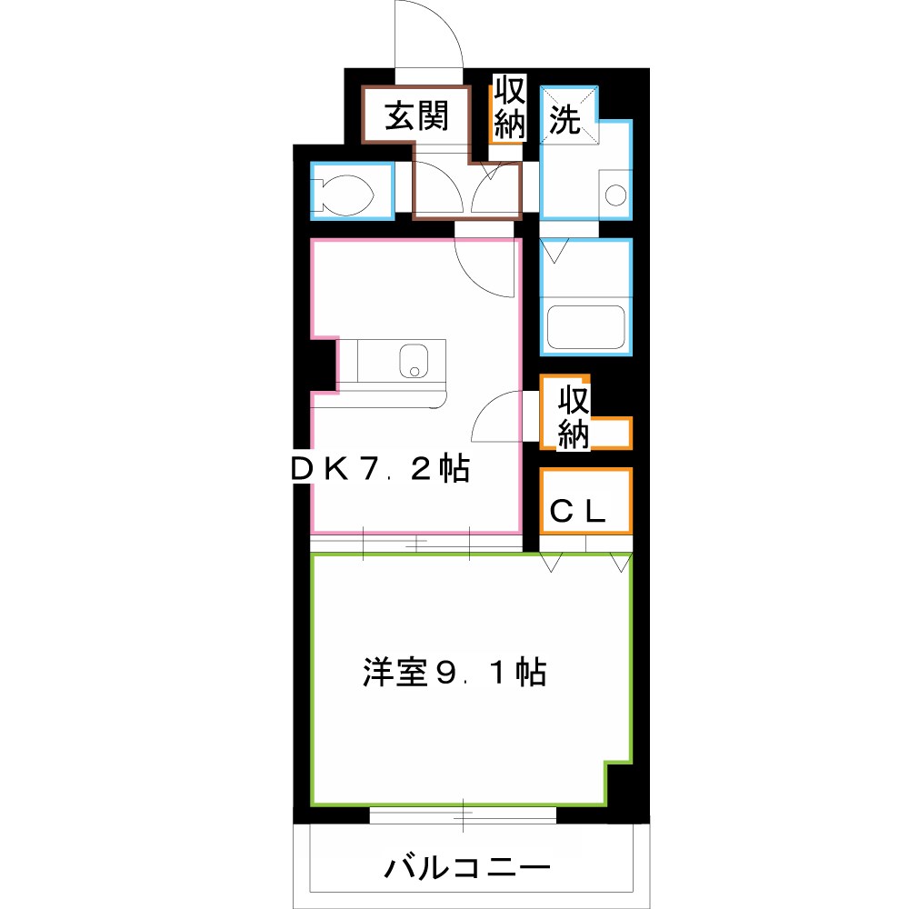 サンライズ三鷹 間取り