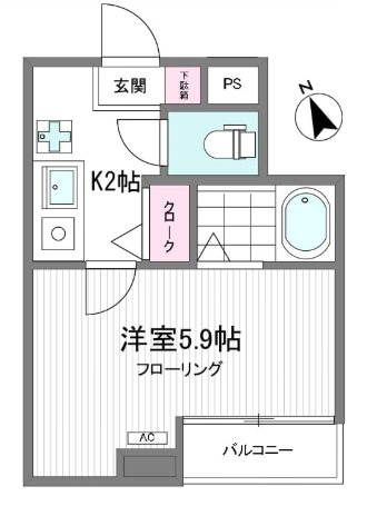 マ・メゾン・トア 間取り