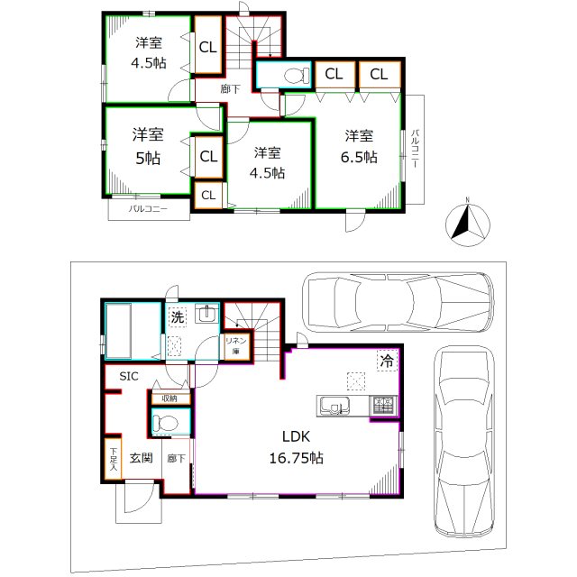 Sumai-to国分寺市新町01 間取り