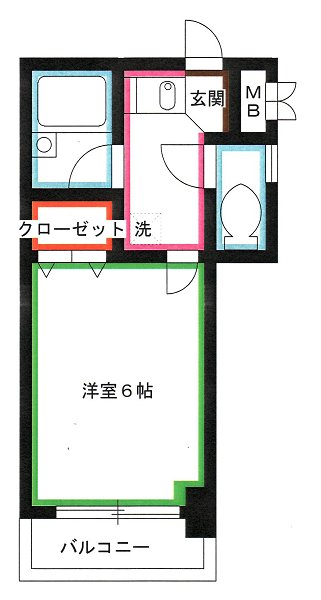 ティアラＡ 間取り