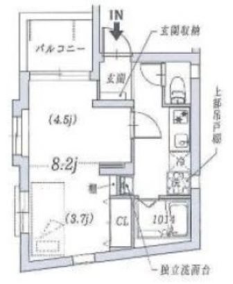 クレアトール中野 間取り