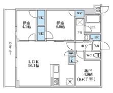S-RESIDENCE富士見ヶ丘afford 間取り