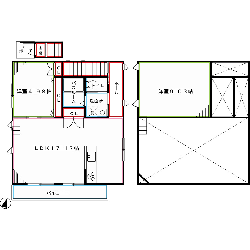 BASE 間取り