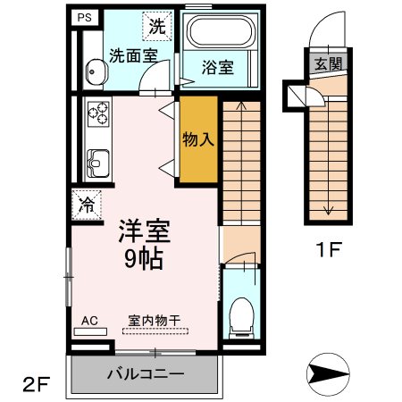 ガーデンハウス東山 間取り