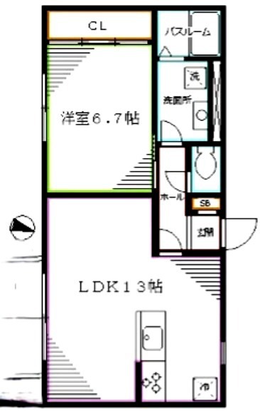 ルミナス立川 間取り