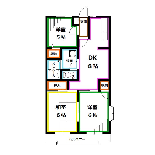 カーサ　エミネンス 間取り