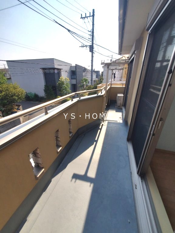 石神井台7丁目戸建貸家 ベランダ