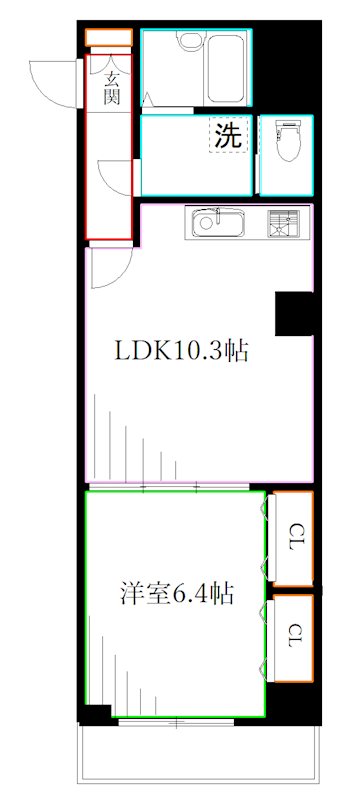 藤和三鷹コープ 間取り