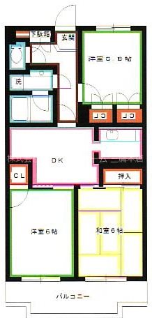 プライムアーバン武蔵小金井 間取り