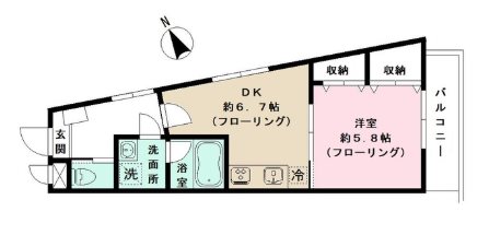 はなぶさマンション 間取り