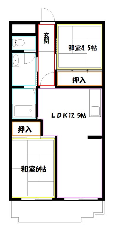 センチュリー武蔵野 間取り